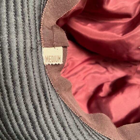 60s Velvet Floppy Hat - Picture 7 of 8